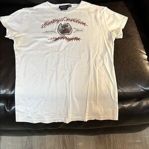 Harley-Davidson Cream T-Shirt with Graphic Design 105th Anniversary